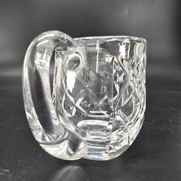 Waterford Vintage Creamer With Diamond Pattern & Handle JJ3822 - Picture 6 of 9